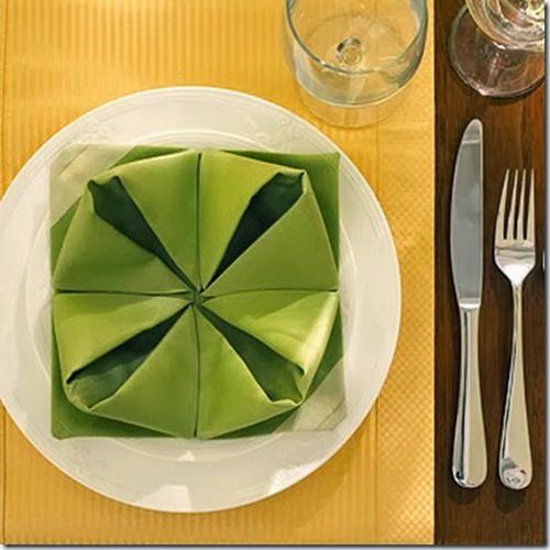 20+ Beautiful Napkin Folding Styles You'll Love to Know - House Good
