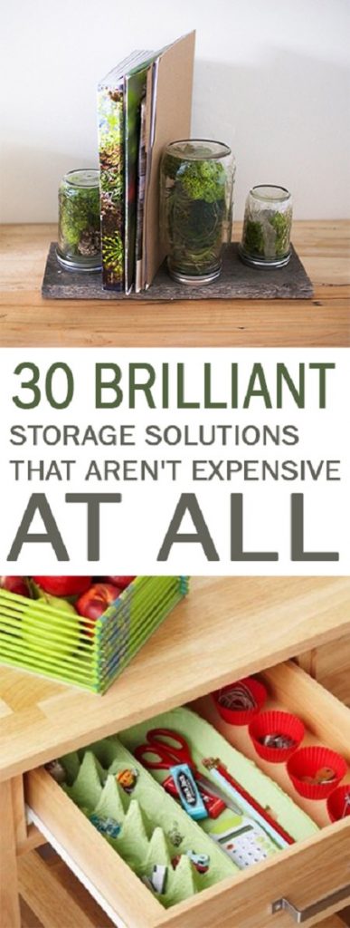 30 Brilliant Storage Solutions That Aren’t Expensive At All - House Good